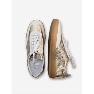 NEW MJUS women's griffin low top sneakers in tan